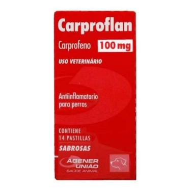 Imagem de Carproflan 100 Mg Para Cães 14 Comprimidos - Agener Unio