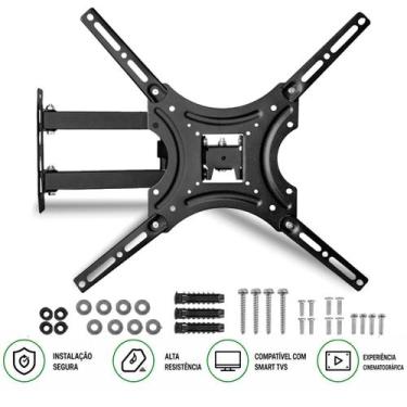 Imagem de Suporte Móvel Articulável Para Tv Monitor 32 a 55 Polegadas Suporta At