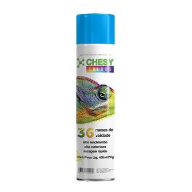 Imagem de KIT 3 Tintas Spray Chesy 400ml  Uso Geral secagem rápida várias cores 