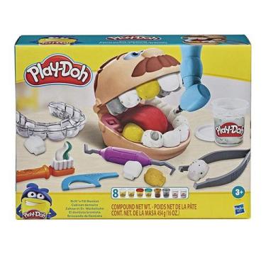 Imagem de Massinha Brincando de Dentista Play Doh Hasbro