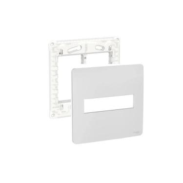 Imagem de Placa Espelho 4X4 2 Mód S730201274 Gamma Silver Orion Schnei - Schneid
