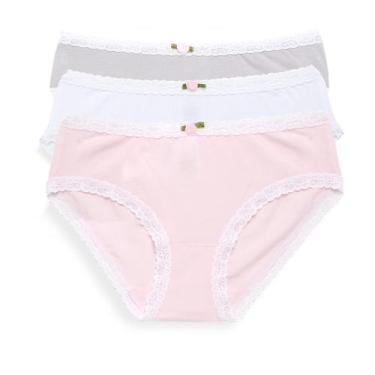 Imagem de Calcinha Esme para Meninas PT 14-16 - Pacote com 3 - Princesa