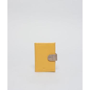 Imagem de Porta Cartao Lingueta - Mostarda - Soulier, mostarda, U