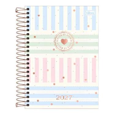 Imagem de Agenda 2027 Espiral Diária Soho 12,9x18,7cm M5 Anual 176 Folhas Tons P