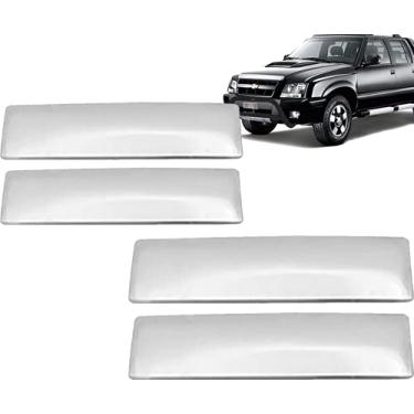 Imagem de aplique cromado para maçaneta s10/blazer 95/11