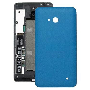 Imagem de DESHENG Peças sobressalentes capa traseira da bateria para Microsoft Lumia 640 (preto) (cor : Azul)