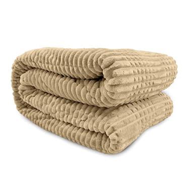 Imagem de Cobertor Casal de Microfibra Flannel Mont Blanc Andreza