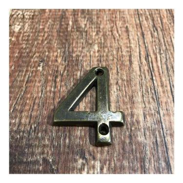 Imagem de Número 4 Residencial Pequeno Para Apartamento Envelhecido