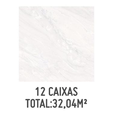 Imagem de Kit 12 Caixas de Porcelanato REF P62/4061 61,8x61,8cm com 2,67m²