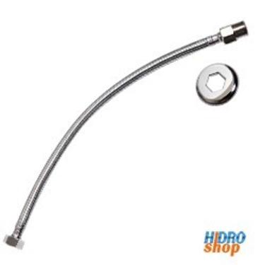 Imagem de Ligação Flexível Malha Aço Inox 30 Cm - 4643030