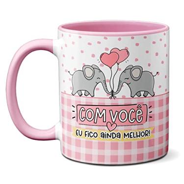 Imagem de Caneca Feliz Dia Dos Namorados Meu Coração É Todo Seu (Rosa)