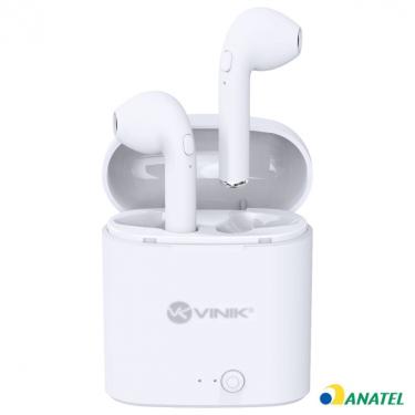 Imagem de Fone De Ouvido Bluetooth Easy W1 tws Branco Vinik