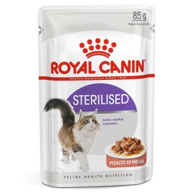 Imagem de Ração Úmida Royal Canin  Sterilised Para Gatos Adultos 85G