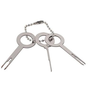 Imagem de ZPSHYD Kit de ferramentas de remoção de terminais, ferramenta de liberação de terminais, extrator de reparo, removedor, ferramentas para a maioria dos terminais de conector (alça de metal)