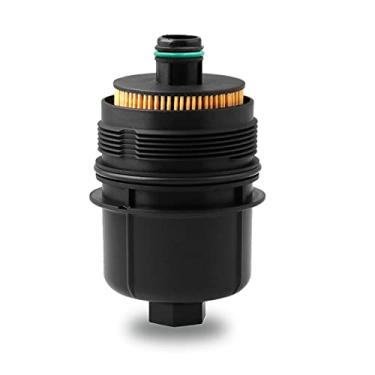 Imagem de Filtro de óleo de motor Ecodiesel 68507598AA 68498720AA compatível com Jeep Wrangler JL 2020-2023, Gladiador 2021-2023, 2020, 2021, 2022, 2023, Ram 1500 DT