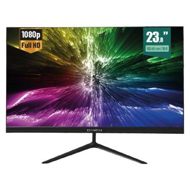 Imagem de Monitor 23.8` Gamer 165Hz Full HD, 1ms, Sem Borda - DRAXEN
