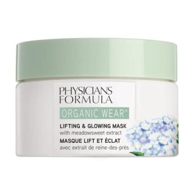 Imagem de Creme facial orgânico da Physicians Formula uso orgânico creme facial rejuvenescedor natural, máscara de elevação e brilho, hidratante facial anti-envelhecimento, reduz rugas, firma e ilumina