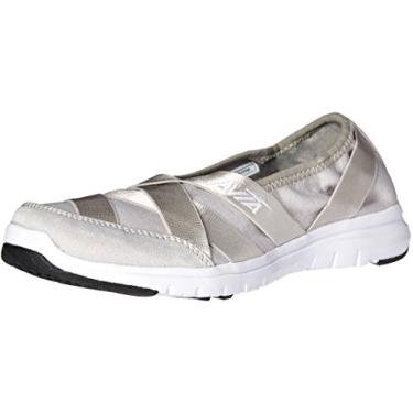 Imagem de AVIA Tênis de Caminhada Avi-Aura Feminino, Cool Mist Cinza/Branco, 8