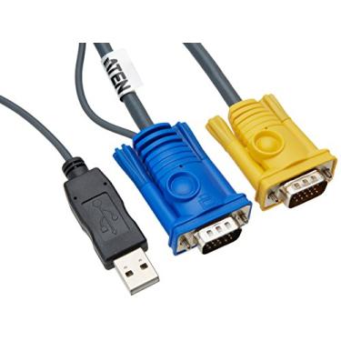 Imagem de Aten Tecnologia 2L5202UP Cabo KVM inteligente PS/2 para USB