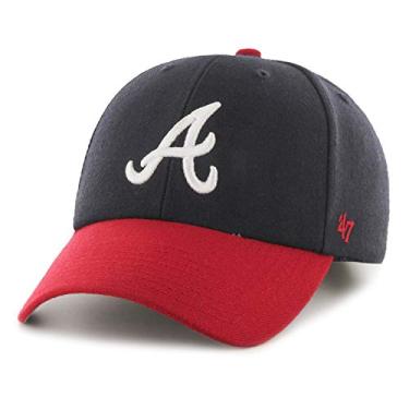 Imagem de Pălărie reglabilă MLB Atlanta Braves Juke MVP, bleumarin, mărime unică