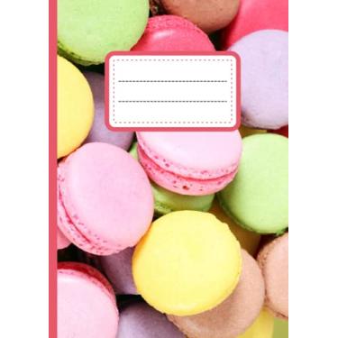 Imagem de Quadernone a Quadretti 5 mm. Senza Margine: Quaderno con Illustrazione Macaroon Multicolor per Scuole Medie, Superiori, Università, Matematica, Scienze, Geometria, Appunti/Taccuino Grande Misura A4