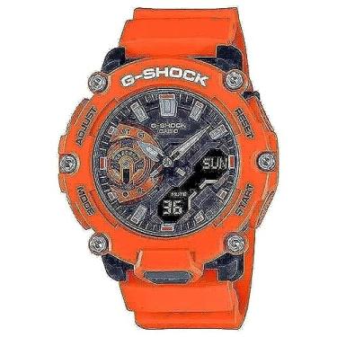 Imagem de Casio Relógio analógico digital G-Shock, laranja, pulseira, Laranja, correia
