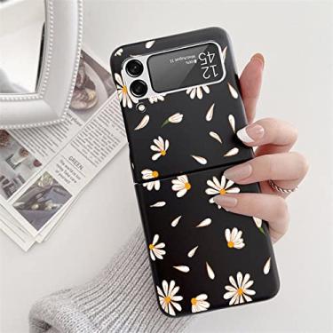 Imagem de Para Samsung Galaxy Z Flip3 Flip4 5 Capa preta rígida para Samsung ZFlip5 Galaxy ZFlip3 para sansung z flip 3 4 5 zflip 3 Capa Fundas, Khey, juhuaban, ForGalaxyZFlip5 (5G)