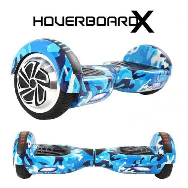 Imagem de Hoverboard Smart Balance Skate Elétrico Azul Envio Imediato - Hoverboa