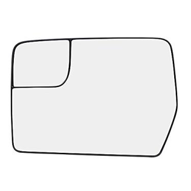 Imagem de Brock Vidro e base de espelho de motorista de substituição com vidro Spotter compatível com caminhonete Raptor 2011 2012 2013 2013 F150 e SVT