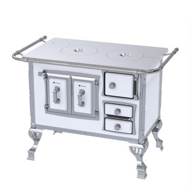 Imagem de Fogao a Lenha Venax n 1 Sec XVIII Chapa de Aluminio Branco