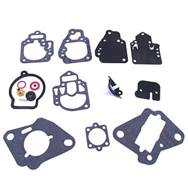 Imagem de Motor de barco 1395-9761-1 1395-97611 9645 9761 9377 9179 9803 9725 811357 Kit de reparo de carburador para motor de popa Mercury Mariner 6HP 8HP 9.9HP 10HP 15HP 20HP 25 HP, para Sierra 18-7212