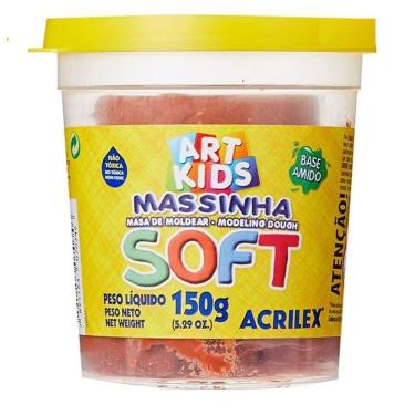 Imagem de Massa de Modelar SOFT - MARROM - 150g - ACRILEX