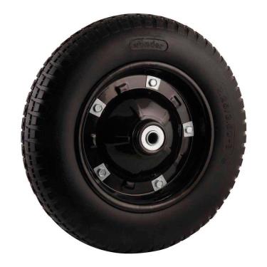 Imagem de Roda Completa com Pneu Maciço Furo de 3/4" - Vonder 61.10.100.340