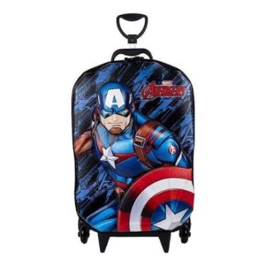 Imagem de Mala Infantil MaxToy América Azul-Unissex