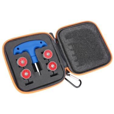 Imagem de OGECLF Kit de pesos de golfe vermelho com 4 peças para Odyssey Stroke Lab, Triple Track, O-Works Putters (2 x 15 g 2 x 20 g)