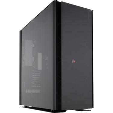 Imagem de Gabinete Gamer Corsair Obsidian 1000D - Super-Tower, Preto, Painéis Laterais E Frontal Em Vidro Temperado - CC-9011148-WW