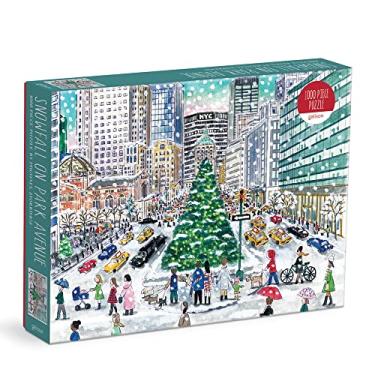 Imagem de Michael Storrings Snowfall on Park Avenue 1000 Piece Puzzle