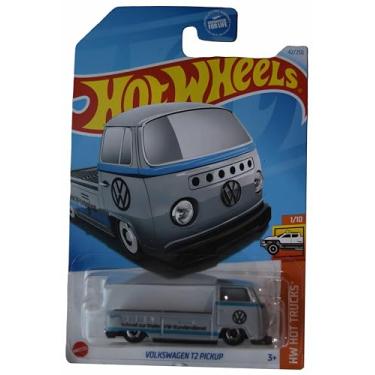 Imagem de Hot Wheels Volkswagen T2 Pickup, Hot Trucks 1/10 [Gray/Blue] 42/250