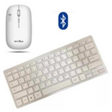 Imagem de Teclado Mouse Bluetooth Tablet Notbook Phone Celular Cor do mouse Bran