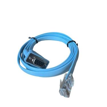 Imagem de Cabo Rollover Db9 Rj45 Serial Adaptador 1,5m Console Cisco