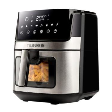 Imagem de Fritadeira Air Fryer Digital 6,9L Telefunken Easy Fryer 6900, Preto, 2