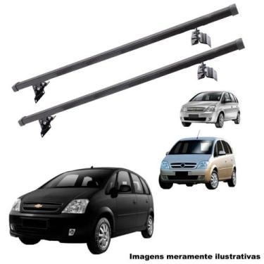 Imagem de Rack De Teto Bagageiro Travessa Para Meriva 2007 Até 2012
