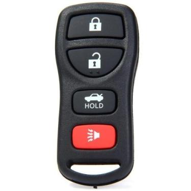 Imagem de Carcaça De Chave Fob Nissan 3 Botões Com Pânico - Importado