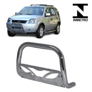Imagem de Quebra Mato EcoSport 2008 2009 2010 2011 a 2012 Cromado - CCF