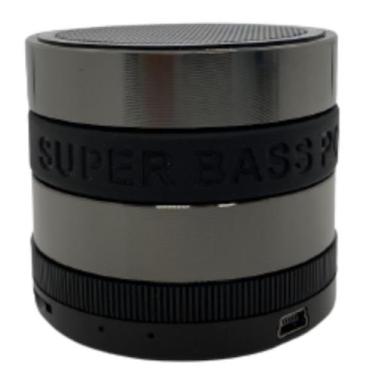 Imagem de Mini Caixa Som Speaker Bluetooth Bass Portátil Entrada SD - Shinguru