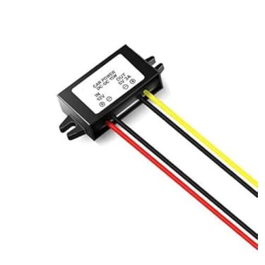 Imagem de Nextrox® Fonte de alimentação de LED para carro 12V a 5V 3A DC/DC Módulo Conversor Buck