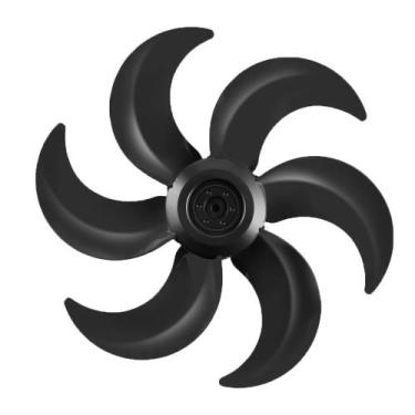 Imagem de Hélice Original Mondial Power Turbo 40cm 6 Pás Preta