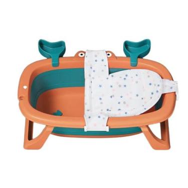 Imagem de Banheira De Bebê Com Rede E Suporte Para Sabonete Infantil - Tibaby, L
