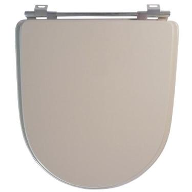 Imagem de Tampa Vaso Sanitário MDF Laqueado Calypso Incepa Bege - Sicmol, Assent