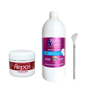 Imagem de Kit Plastica dos pés Hidracalo  1L + Bisturi 222 +  Creme Ureia 